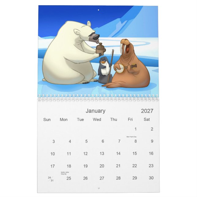 Cartoon-Kalender 2010 Kalender (Jan 2027)