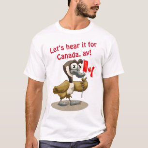 Cartoon Kanadische Gänse T-Shirt