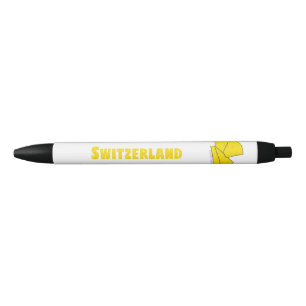 Cartoon Käse und Typografie Schweiz Pen Kugelschreiber