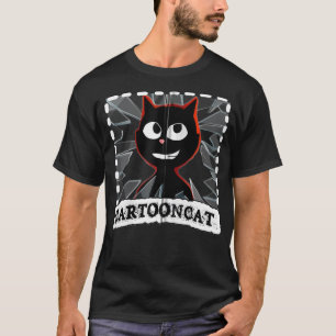 Cartoon Katze wir alle Liebe zu entkommen aus Sire T-Shirt
