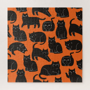 Cartoon Katzen Handgezeichnetes Muster