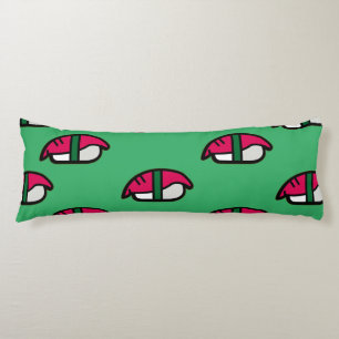 Cartoon Kawaii Sushi, Fischreis & Meeresalgen Seitenschläferkissen
