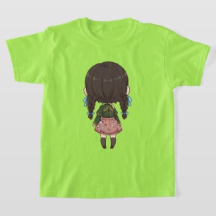 Cartoon-Kinderkleidung - Anime-Design T-Shirt