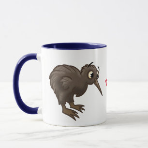 Cartoon Kiwi Bird Tasse