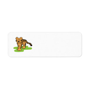 Cartoon-Klipp-Kunst-bengalischer Tiger-große Katze
