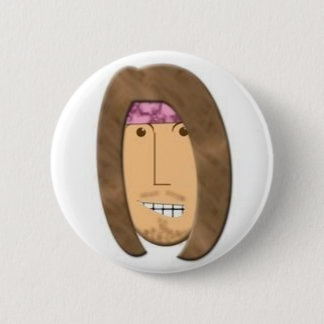 Cartoon-Knopf Rick Dunsford Button