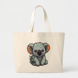 CARTOON KOALA BEAR JUMBO STOFFBEUTEL