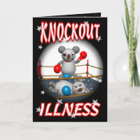 Cartoon Koala Boxer Gute Karte