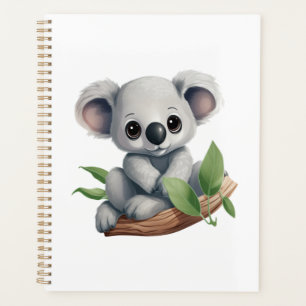 Cartoon Koala-Illustration Planer