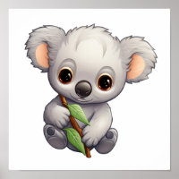 Cartoon Koala-Illustration