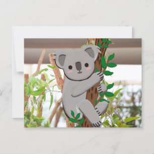 Cartoon Koala Postcard C's Dream Design Postkarte