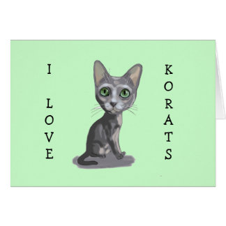 Cartoon Korat