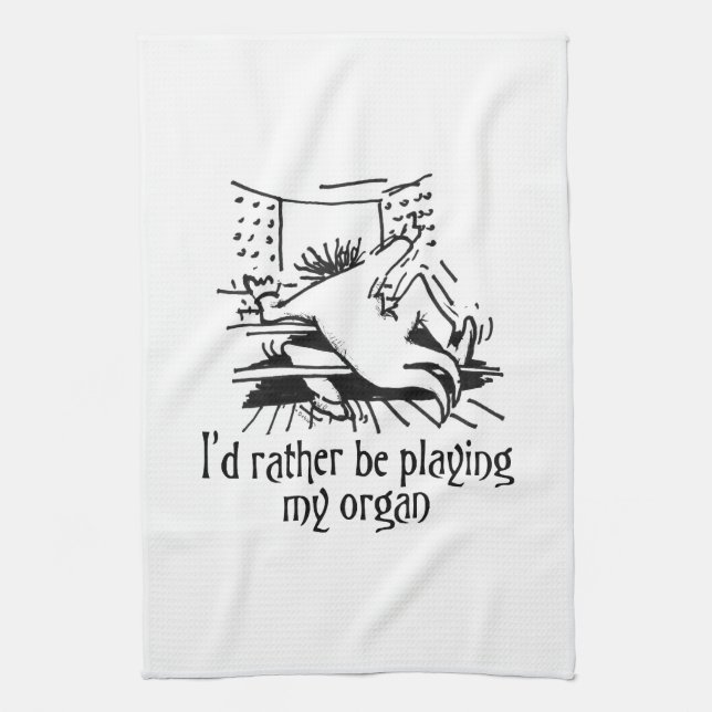 Cartoon Küchentuch (Vertikal)