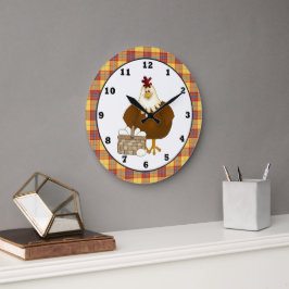 Cartoon Küchenuhr Große Wanduhr