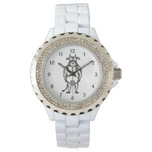 Cartoon Kuh Armbanduhr