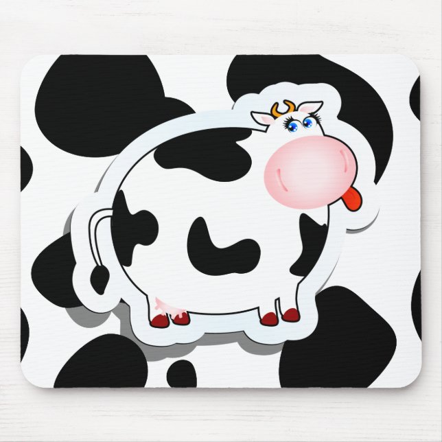 Cartoon Kuh, Mousepad (Vorne)