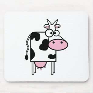 Cartoon-Kuh Mousepad
