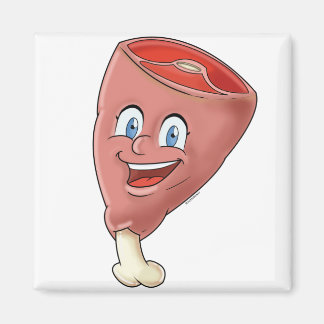 Cartoon Kühlschrankmagnet Collection | Fleisch