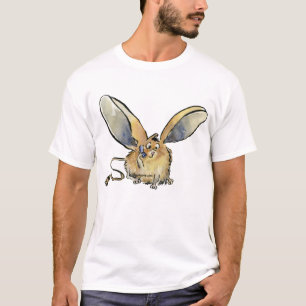 Cartoon langer ohriger Jerboa T - Shirt