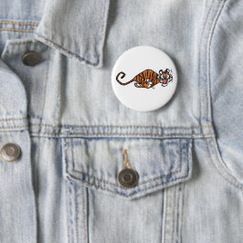 Cartoon läuft Tiger Button