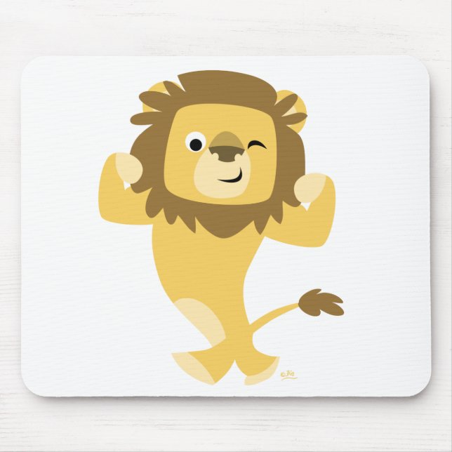 Cartoon Lion mousepad (Vorne)