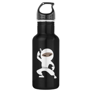 Cartoon Little Ninja Krieger Edelstahlflasche