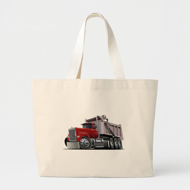 Cartoon LKW große Tasche (Vorne)