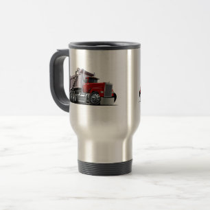 Cartoon LKW-Reisetasche Reisebecher