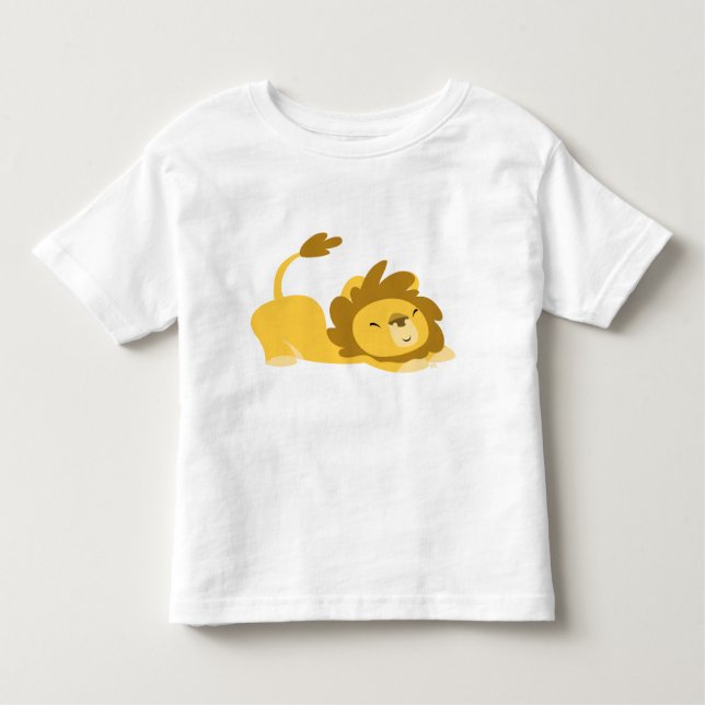 Cartoon Löwenkinder T - Shirt (Vorderseite)