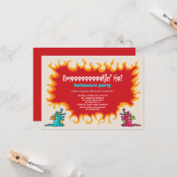 Cartoon Magic Dragons atmen Feuer Halloween-Party