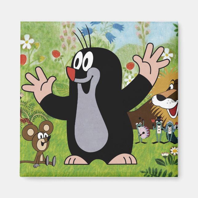 Cartoon-Magnet Magnet (Vorne)