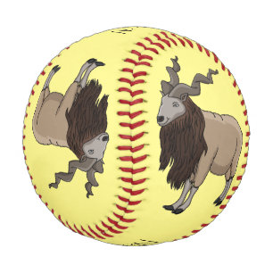 Cartoon Markhor Baseball