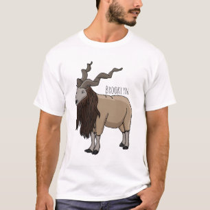 Cartoon Markhor T-Shirt