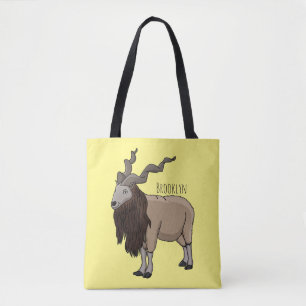 Cartoon Markhor Tasche
