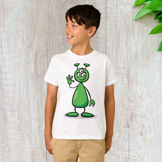 Cartoon Martian T-Shirt (Von Creator hochgeladen)