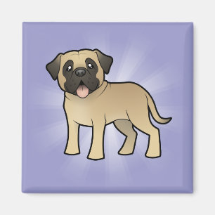 Cartoon Mastiff / Bullmastiff Magnet