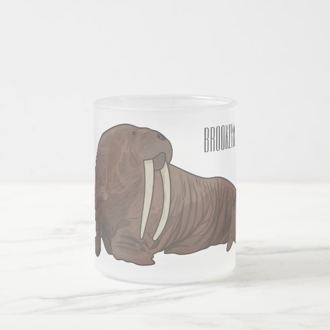 Cartoon Mattglastasse (Mittel)