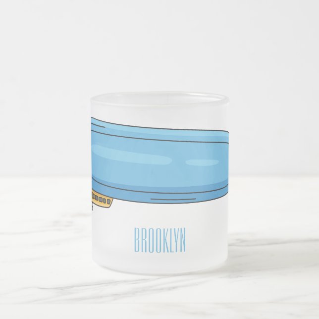 Cartoon Mattglastasse (Mittel)