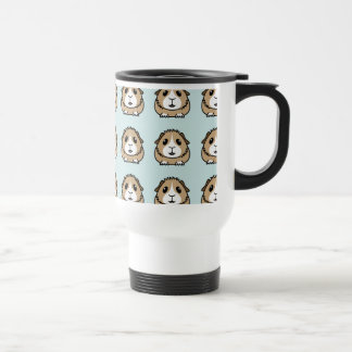 Cartoon-Meerschweinchen-Reise-Tasse (mit Ziegeln Reisebecher