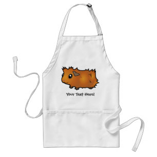 Cartoon-Meerschweinchen (schäbig) Schürze
