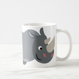 Cartoon mignon charge Rhino Mug