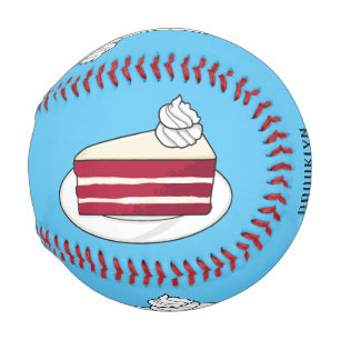 Cartoon mit Rotsamt Baseball