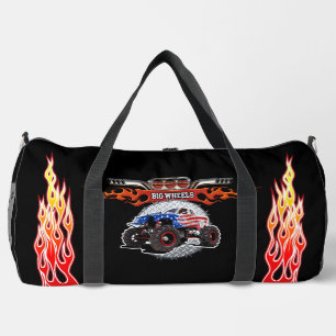 Cartoon-Monster Duffle Bag