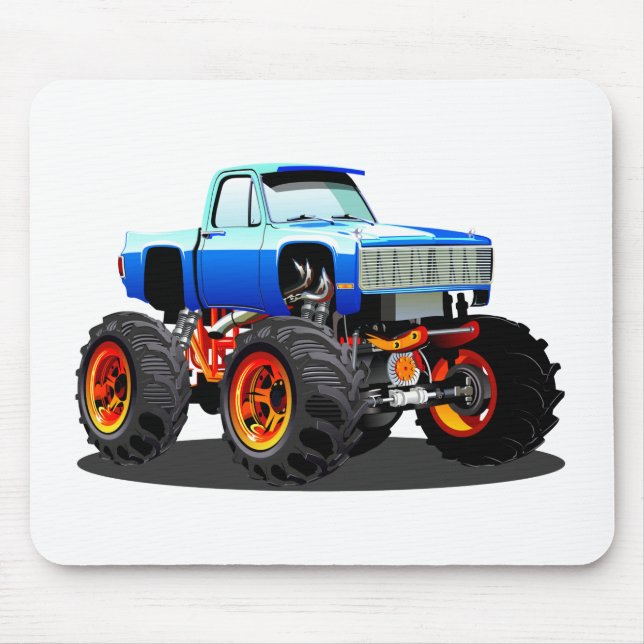 Cartoon-Monster Mousepad (Vorne)