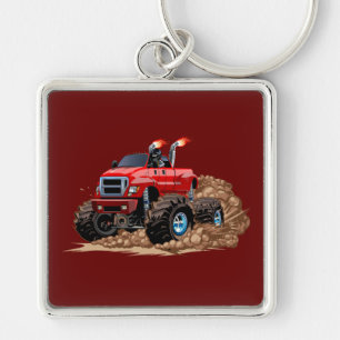 Cartoon-Monster Schlüsselanhänger