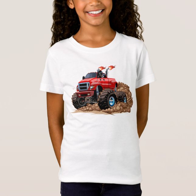 Cartoon-Monster T-Shirt (Vorderseite)