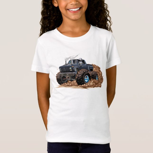 Cartoon-Monster T-Shirt (Vorderseite)
