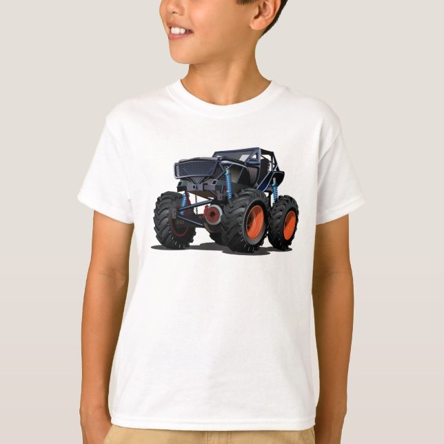 Cartoon-Monster T-Shirt (Vorderseite)