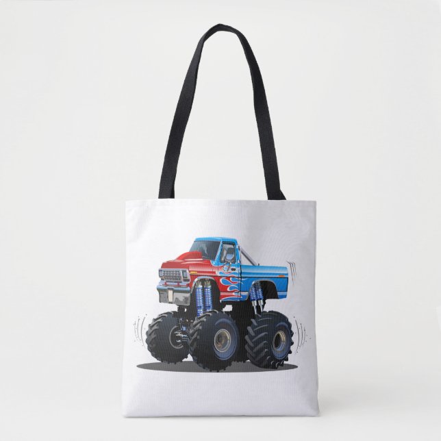 Cartoon-Monster Tasche (Vorderseite)