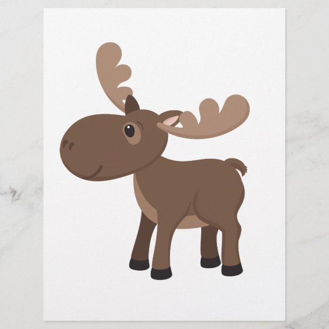 Cartoon Moose (Vorderseite)